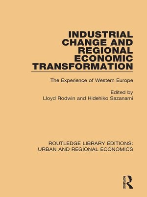 cover image of Industrial Change and Regional Economic Transformation